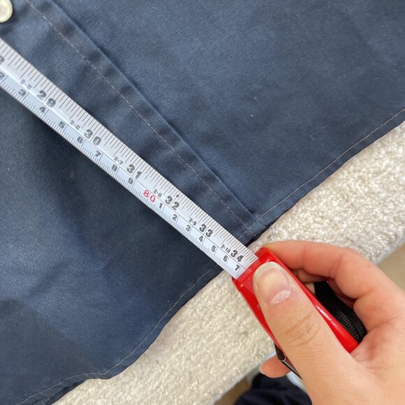 VTG Big Bill Canada Made Work Shirt Men 3XL Blue Pearl Snap Long Sleeve Workwear - Picture 9 of 14